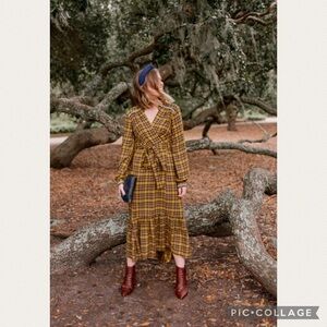 :Price Firm: Anthropologie Dalton Wrap Maxi Dress